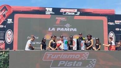 El podio de la Clase 3