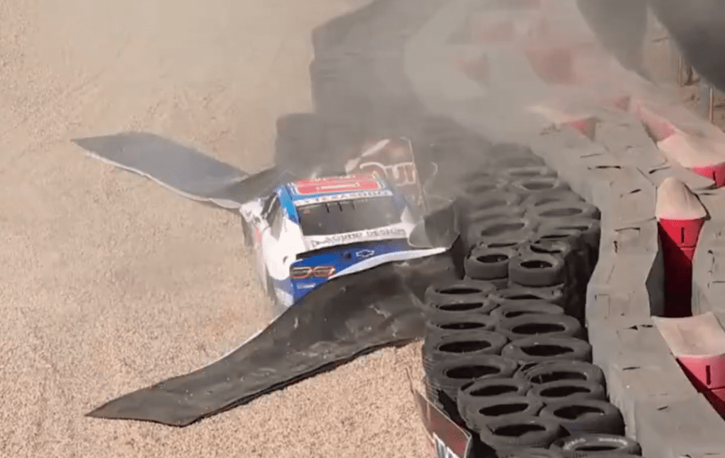 El golpe lateral de Leguizamón en COTA