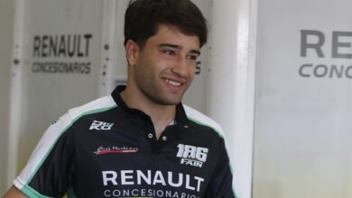 Faín: auto renovado y con ganas de sumar en la 2da 3 Nacho Fain probó en La Plata