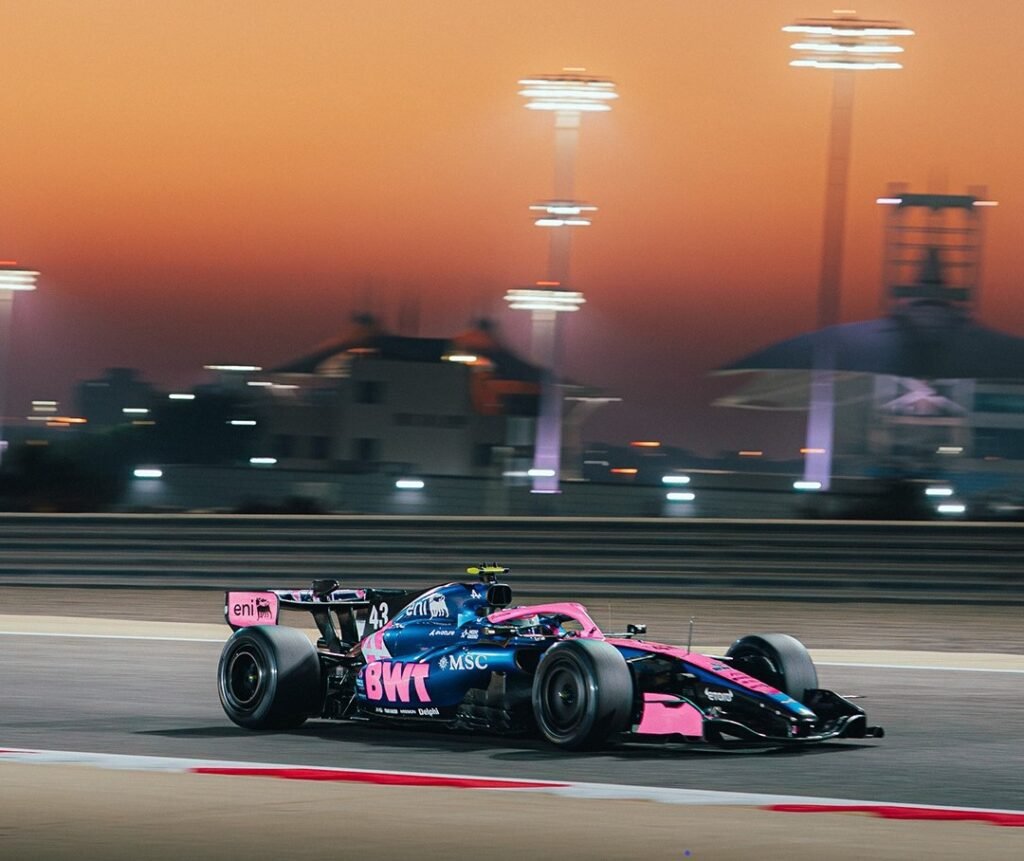 Franco Colapinto en los test de Bahrein