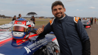 Martín Vazquez con su Dodge de TC