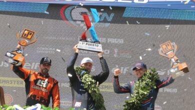 El podio de la Clase 3 del TN