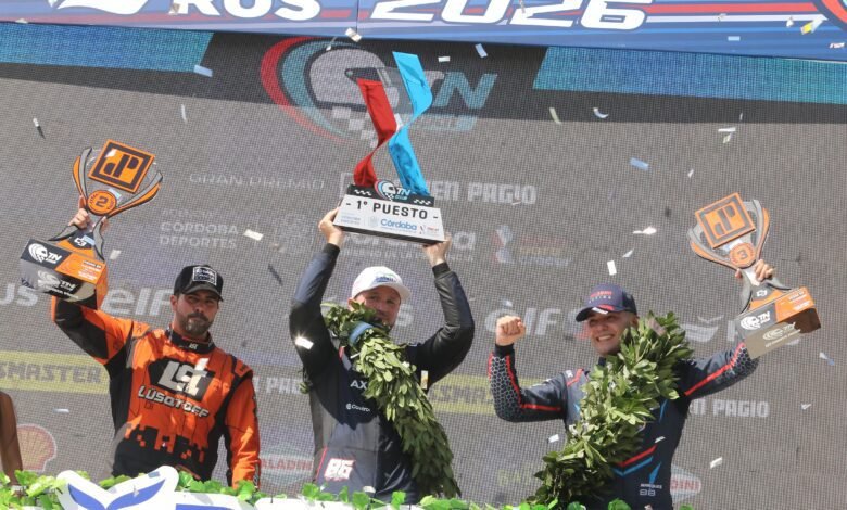 El podio de la Clase 3 del TN