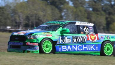 Pellandino, el ganador de las TC Pista Pick Up en La Plata