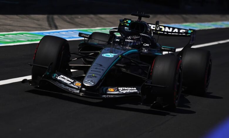 GP de Japón: dominio a voluntad de los impulsores Mercedes 1 Russell el mejor en la FP1 del GP de Japón