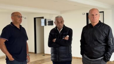 Hugo Mazzacane en el Autódromo de Balcarce