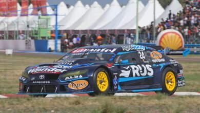 Jose Di Palma con el Camry del RUS MED en Viedma