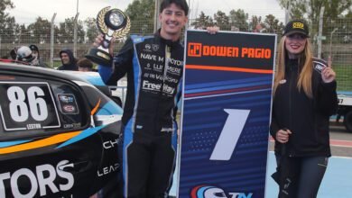 Leston celebra la pole en la Clase 2 del TN APAT