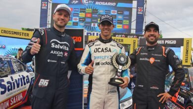 Los tres más rápidos de la Clase 3