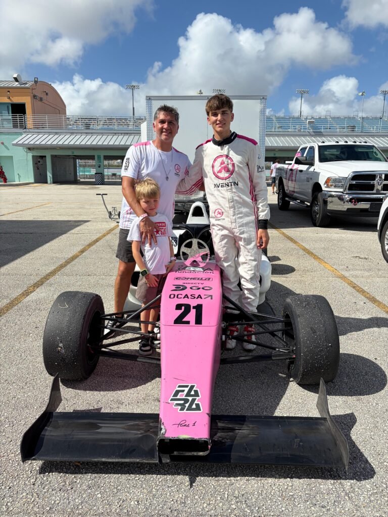 Olaverria continua en Estados Unidos y en la Fórmula 3 Metropolitana