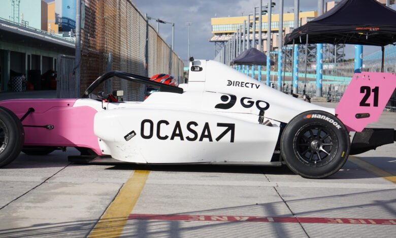 Olaverria continua en Estados Unidos y en la Fórmula 3 Metropolitana