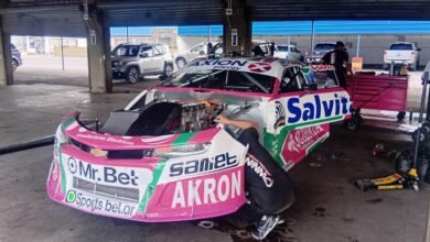 Agustín Canapino sufrió larotura de su impulsor