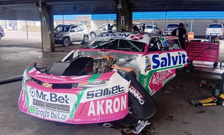 Agustín Canapino sufrió larotura de su impulsor