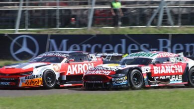 Aguirre y Bonelli en el incidente de la serie