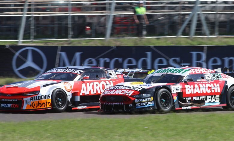 Aguirre y Bonelli en el incidente de la serie