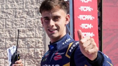 Nacho Monti hizo podio en la Fórmula 2 en Concepción del Uruguay