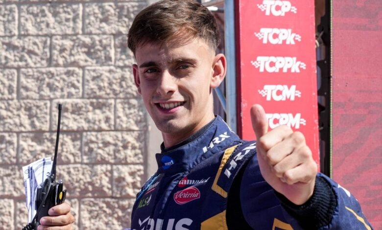 Nacho Monti hizo podio en la Fórmula 2 en Concepción del Uruguay