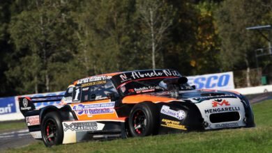 Villamayor encabezó el pirmer entrenamiento del Turismo 4000 en La Plata