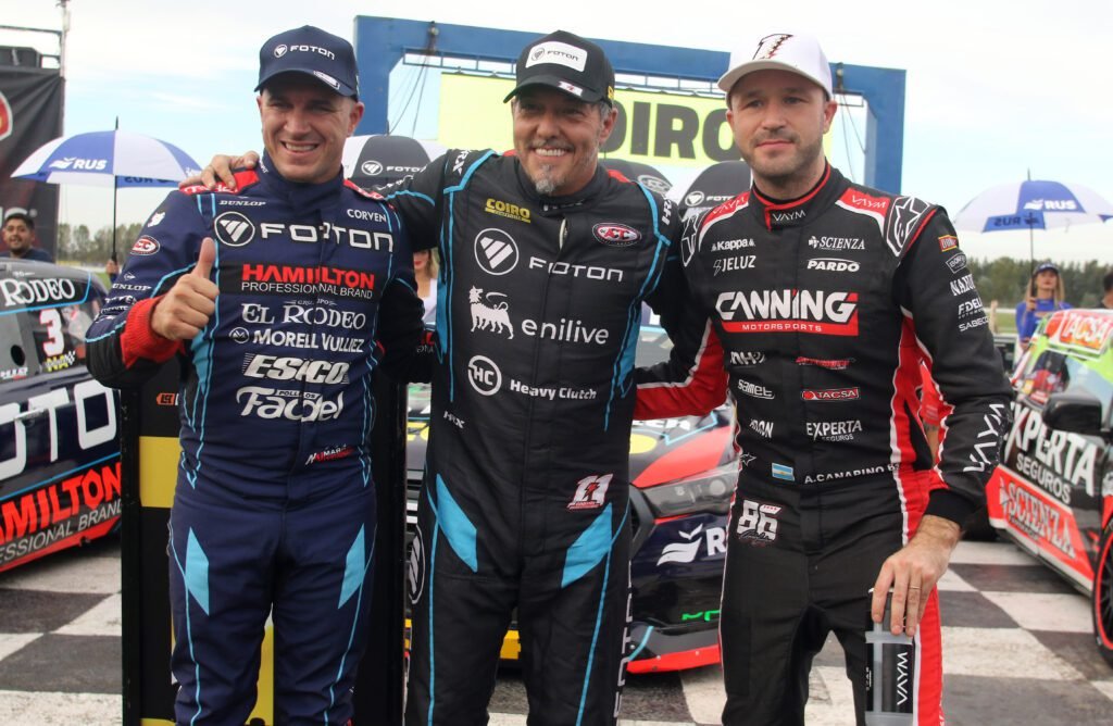 Mazzacane, Werner y Canapino, los tres más rápidos