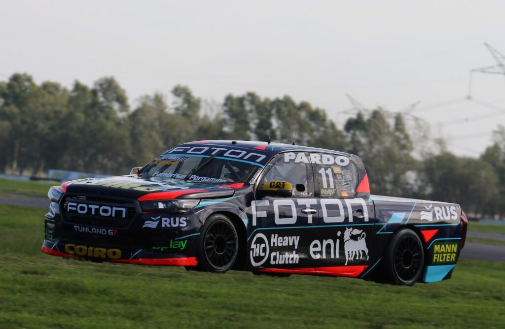 Mazzacane transita con la Foton por La Plata