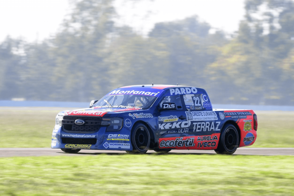 Montanari en la Copa Master de las TC Pista Pick Up