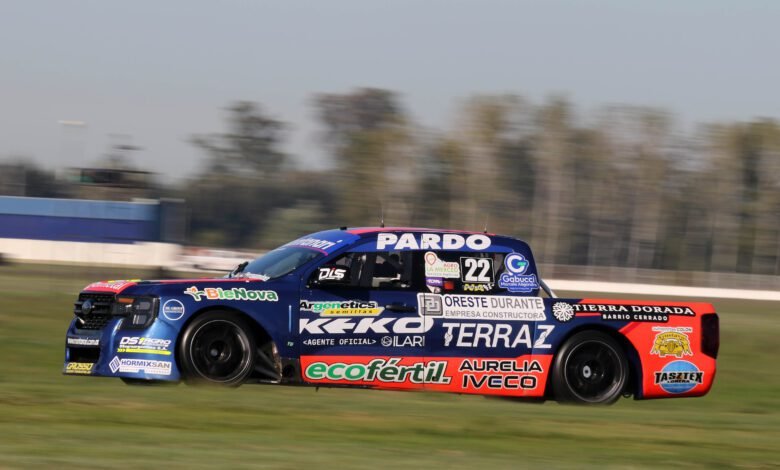 Montanari en la Copa Master de las TC Pista Pick Up