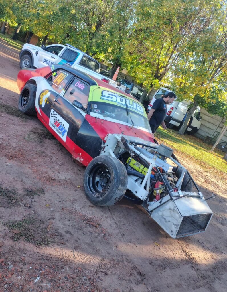 Los trabajos en el Chevrolet de Carli Martinez 
