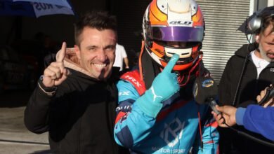 Bodrato Mionetto celebra la pole de la Clase 2