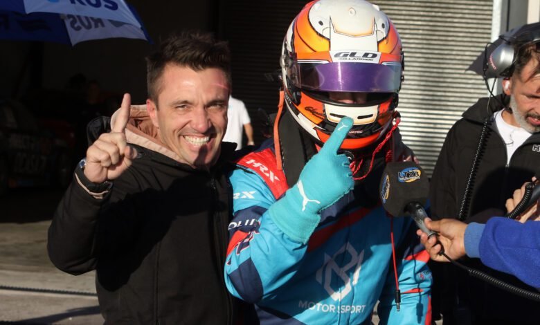 Bodrato Mionetto celebra la pole de la Clase 2