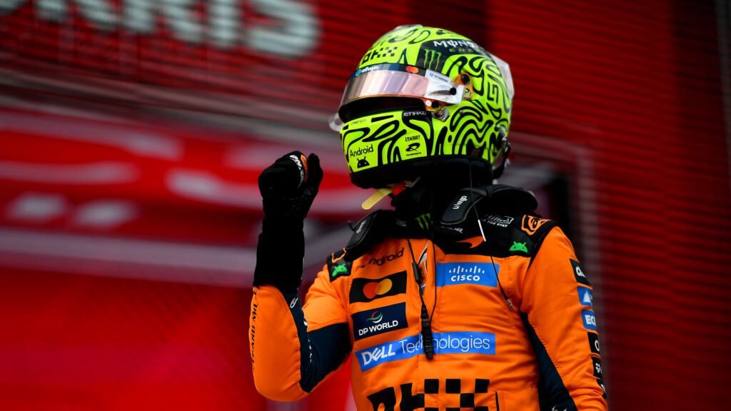 Lando Norris, el ganador de la Sprint