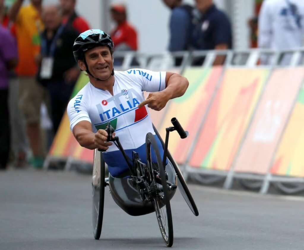 Zanardi en el handbike