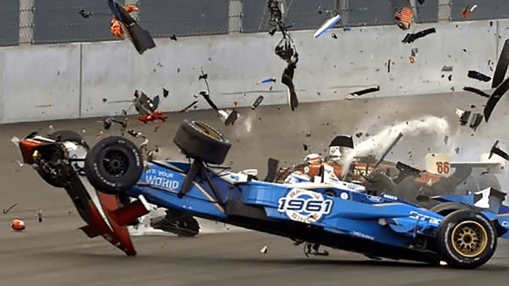El accidente de Zanardi en Alemania