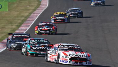 Werner adelante de la segunda serie, la más rápida del Gran Premio Foton