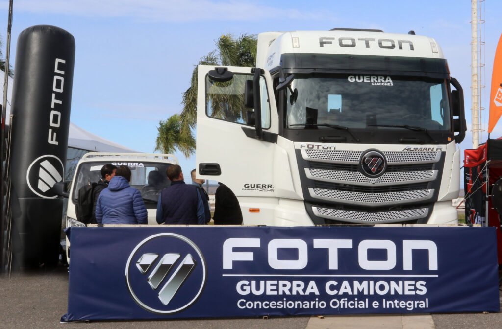 El stand en el Gran Premio Foton 