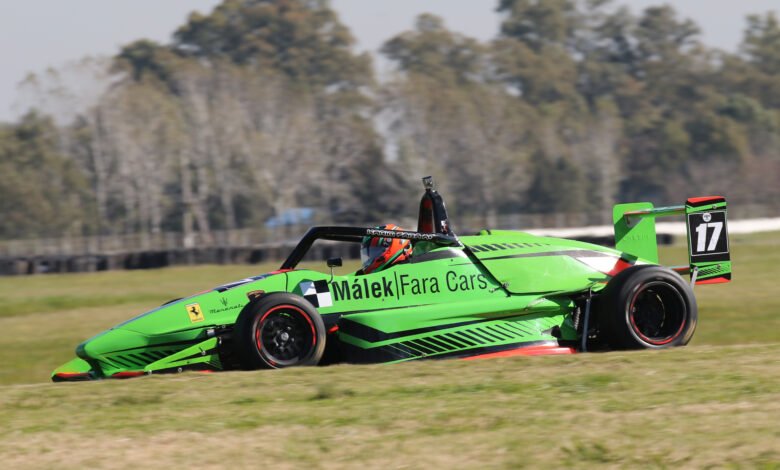 Karim Fara con la pole en la F4