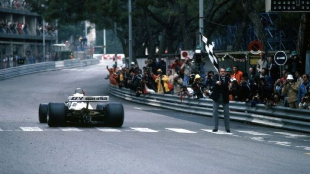 Reutemann: el santafesino conquistador del glamour 3 Lole Reutemann en su camino a la victoria por las calles de Monaco