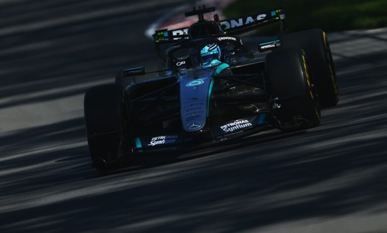 Russell tiene la pole position para la Sprint del GP de Canadá 1 Russell marcó la pole para la Sprint en Canada