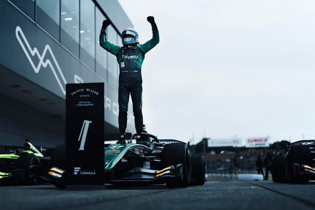 Heroíca victoria de Sacha Fenestraz en Suzuka 3 Sacha Fenestraz y un triunfo en Suzuka