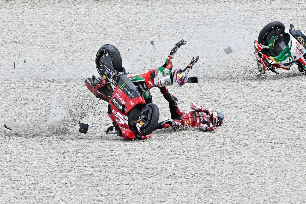 MotoGP: La “enfermería” Márquez no tiene respiro 3 Zarco y un accidente imporesionante