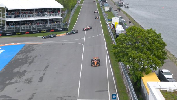 Antonelli y su cuarta victoria consecutiva 2 Norris va a los boxes a poco de largada la competencia