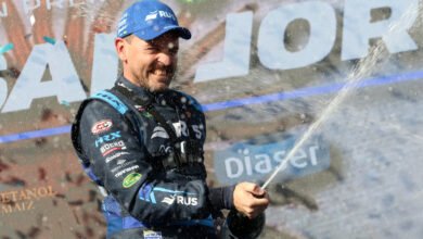 “Josito” Di Palma ganó en San Jorge 6 Josito Di Palma festeja la victoria en San Jorge