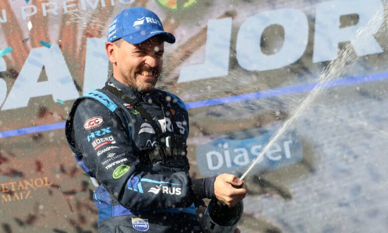 “Josito” Di Palma ganó en San Jorge 1 Josito Di Palma festeja la victoria en San Jorge