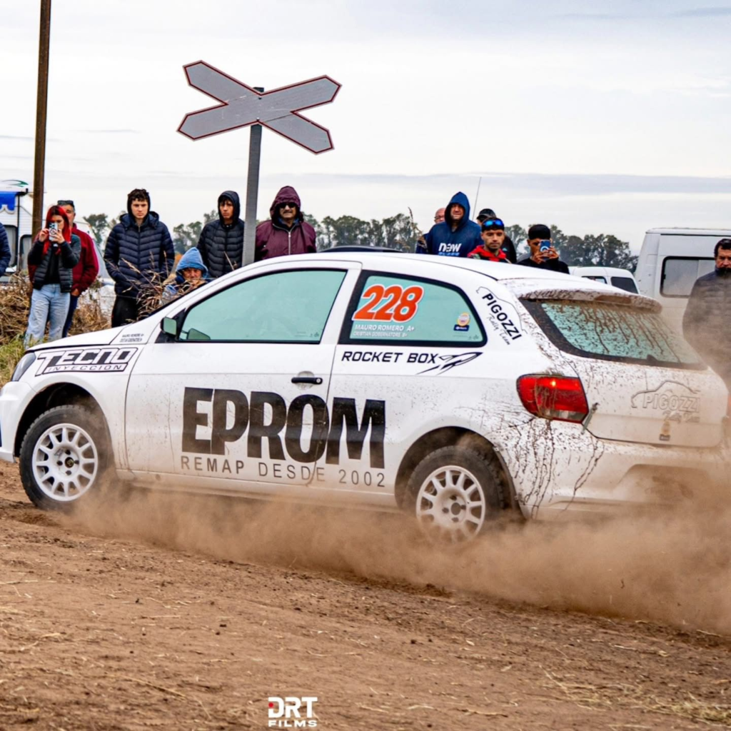 La dupla Romero-Gobernatore en el Rally de Rojas