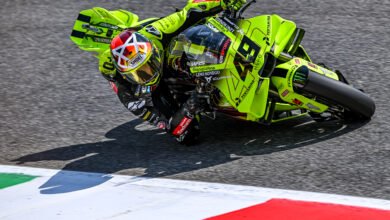 Di Giannantonio gira en Mugello