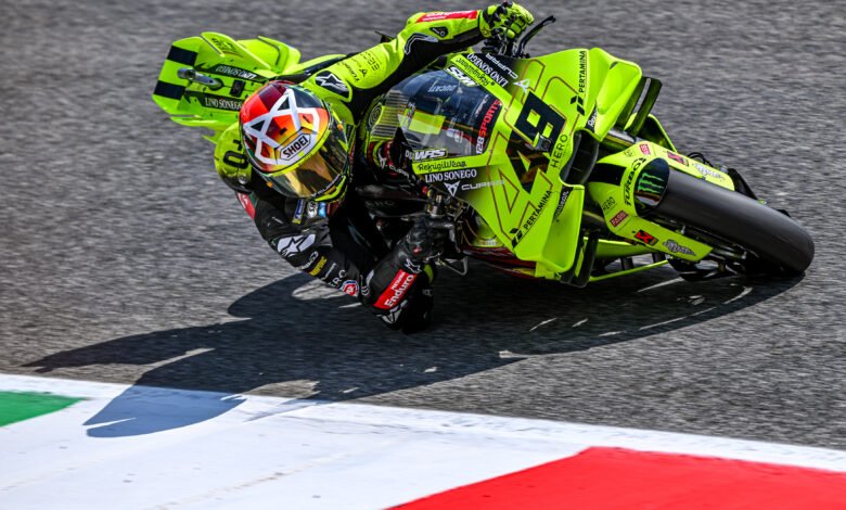Fabio Di Giannantonio dominó de local en Mugello 1 Di Giannantonio gira en Mugello