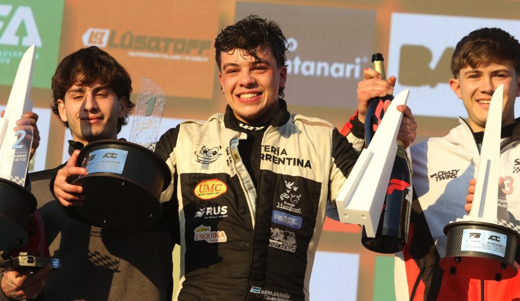 Benjamin Traverso logró su primer triunfo 3 Benjamin Traverso se llevó la victoria del sábado en Alta Gracia