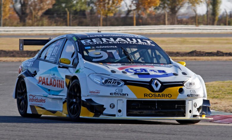 Juan Ignacio Concina golpeó primero en los entrenamientos de San Jorge 1 MGL6938