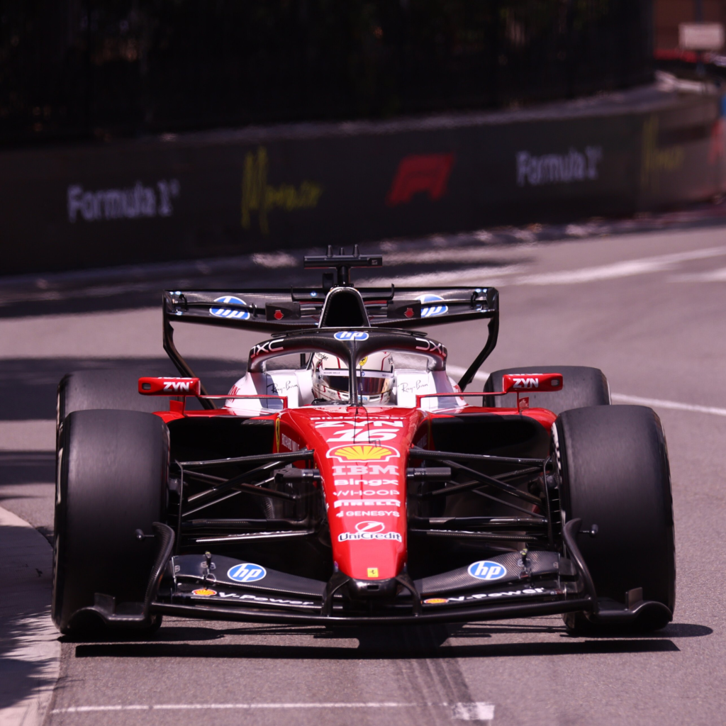 Charles Leclerc fue el más rápido de la mañana