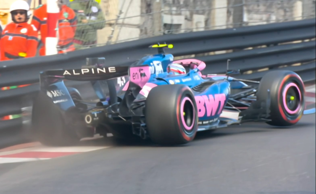 Colapinto golpeó la pared en la P2 que dominó Ferrari