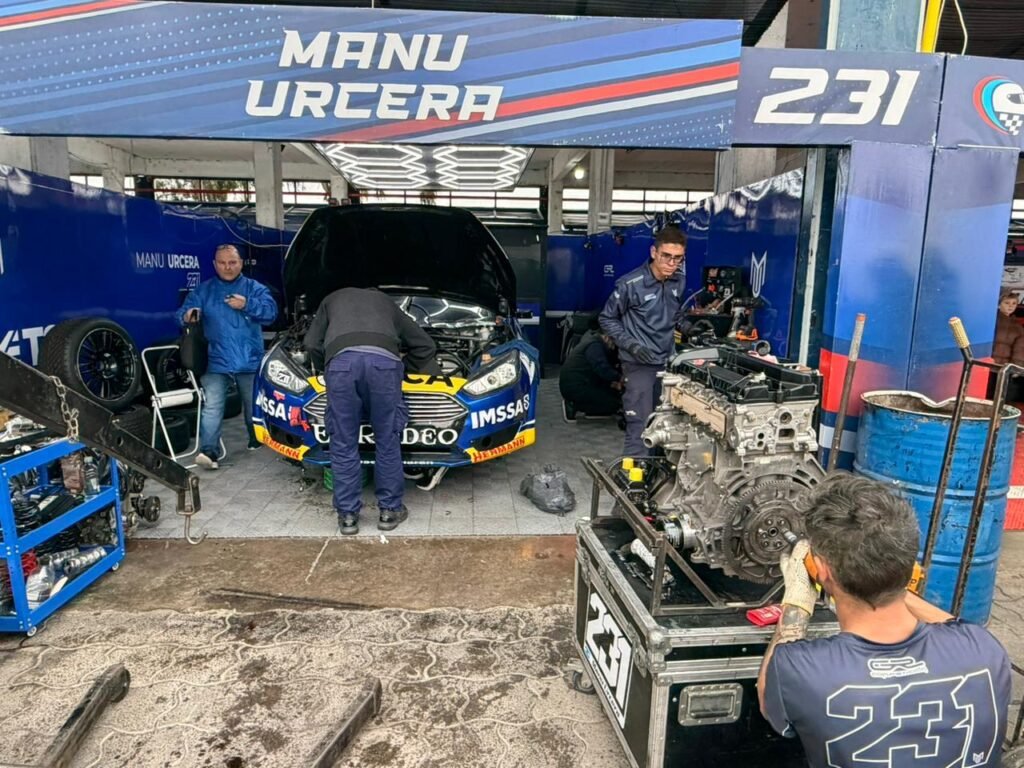 Teti y Urcera cambian de motor 3 Cambio de motor para Urcera